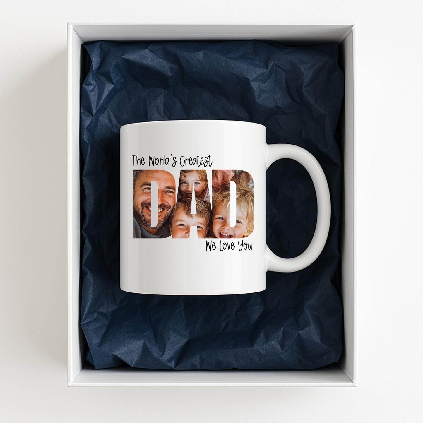 World’s Greatest Dad Photo Mug