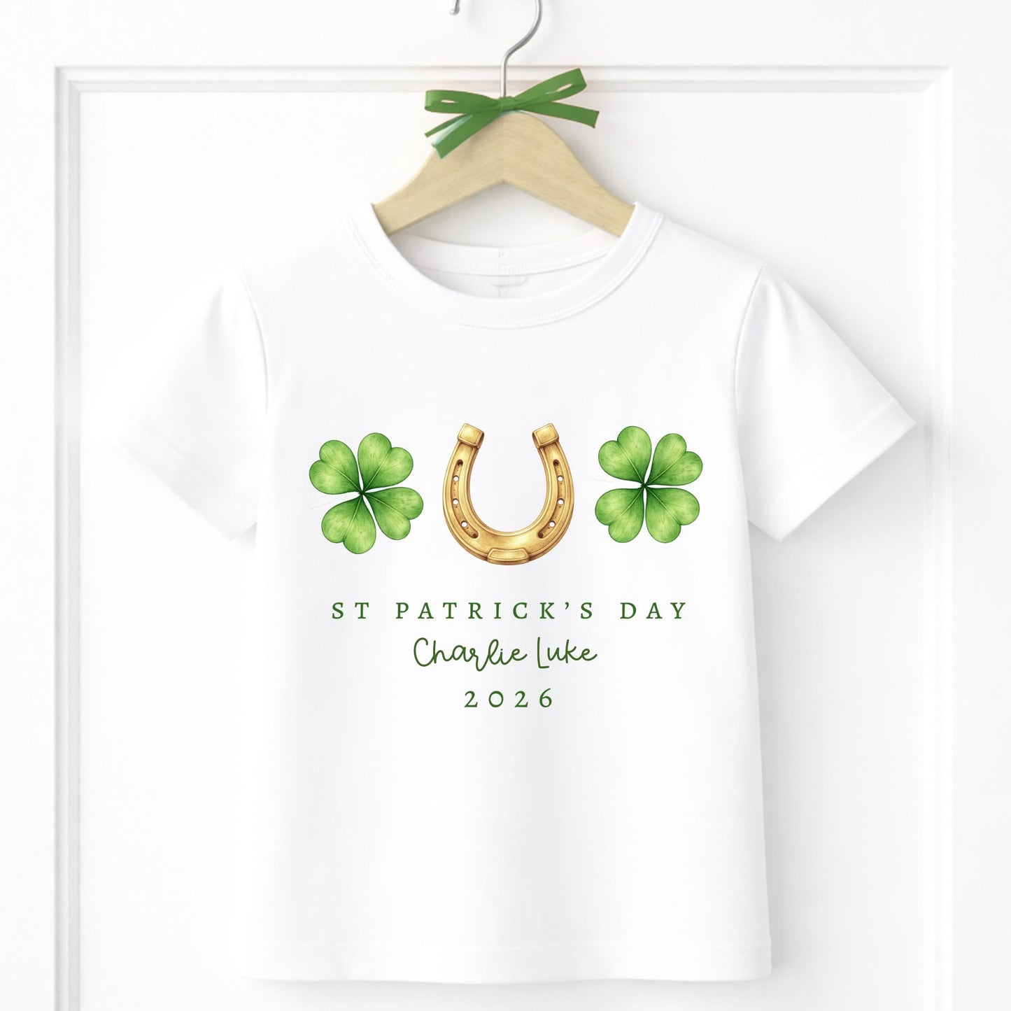 St Patricks Day Horseshoe T-Shirt
