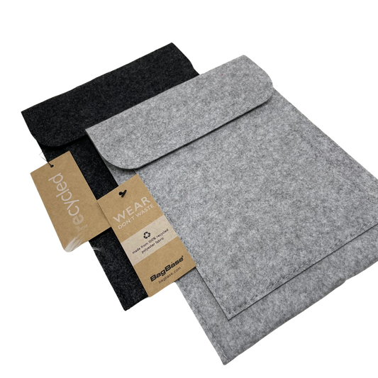 Felt iPad®/Tablet Sleeve - Light Grey