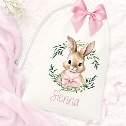 Personalised Easter Bunny Drawstring Bag