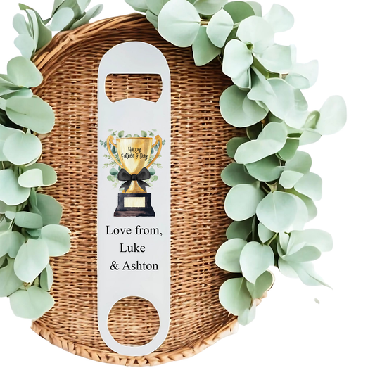 Personalised Father's Day Bottle Opener