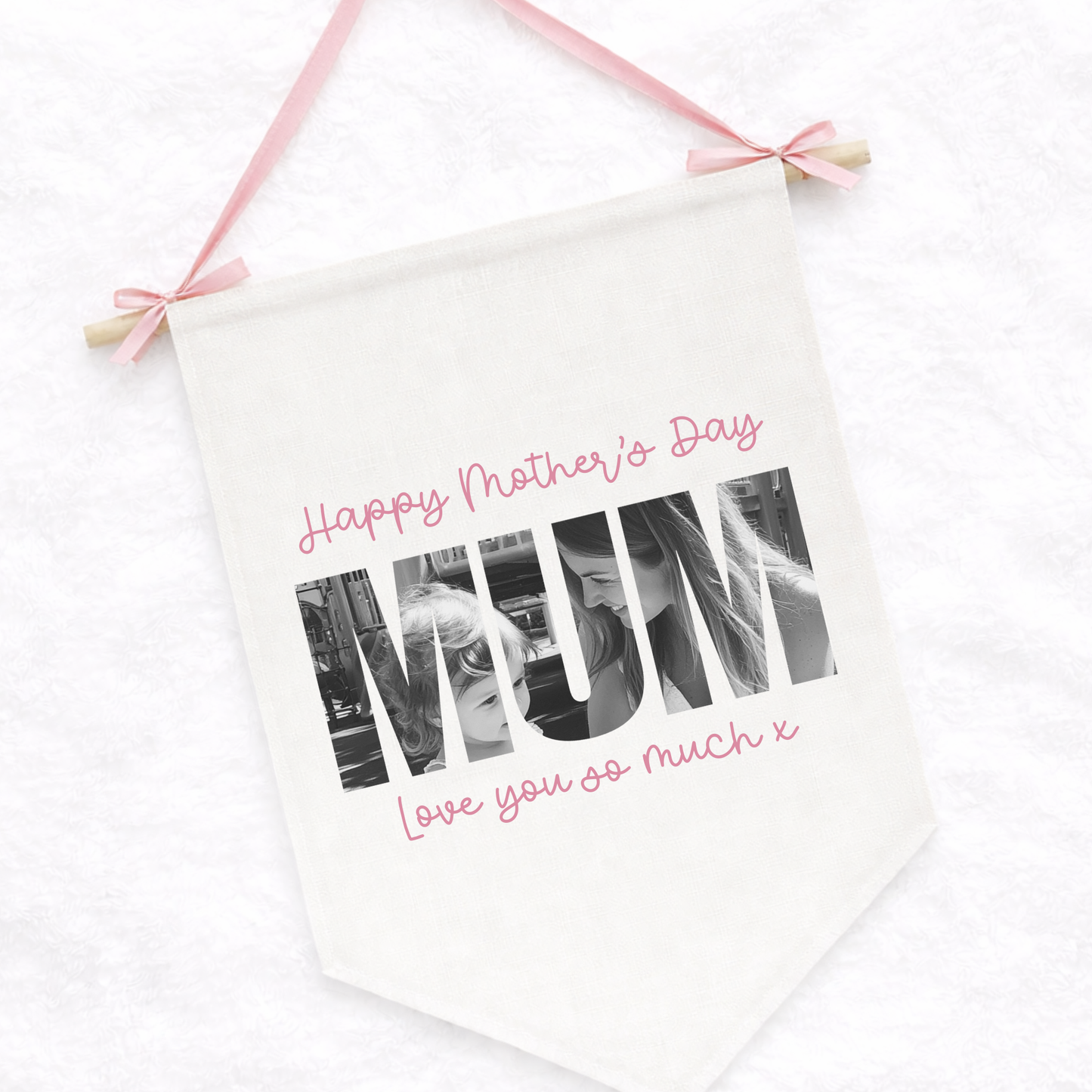 Happy Mothers Day Decorative Pennant
