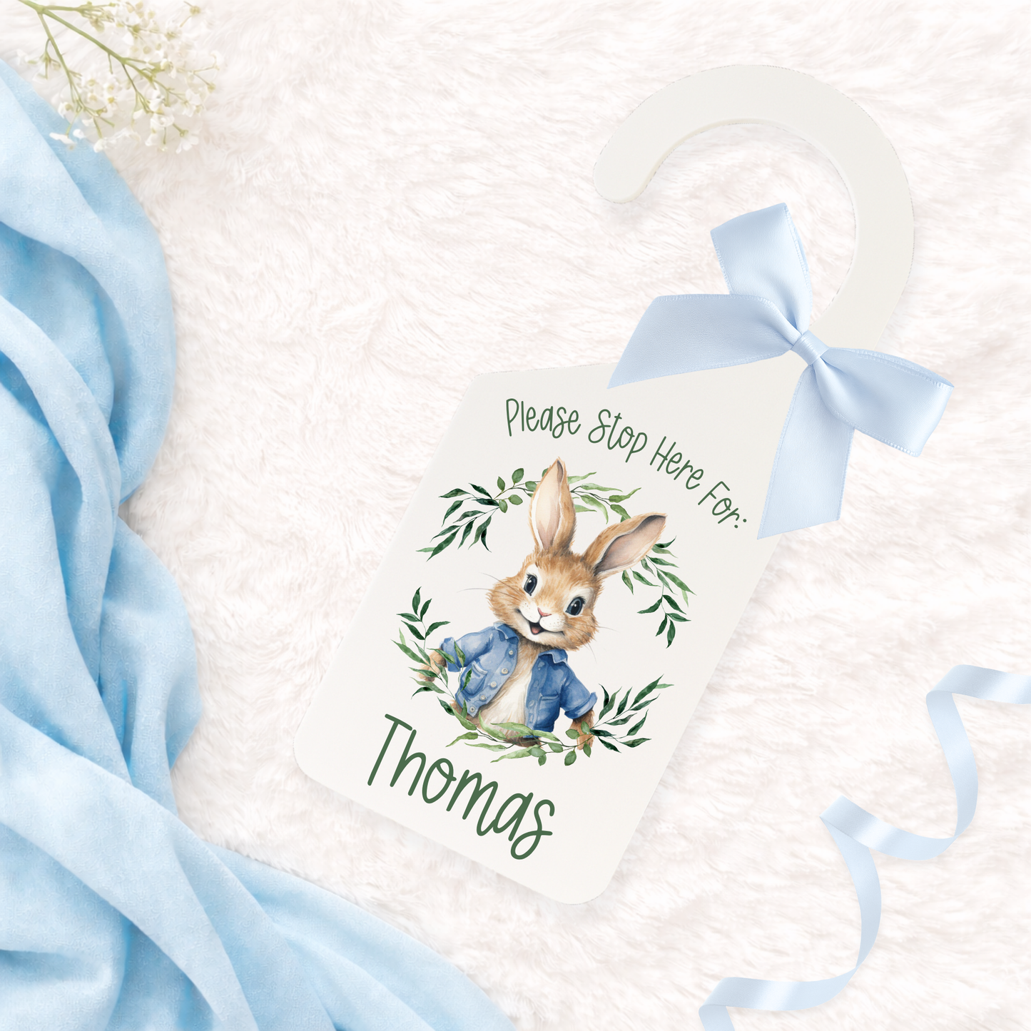 Personalised Easter Door Hanger