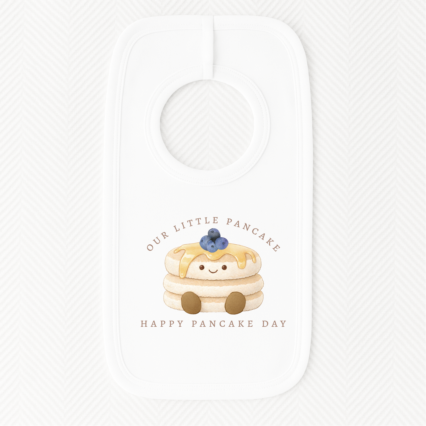 Our Little Pancake Bib.